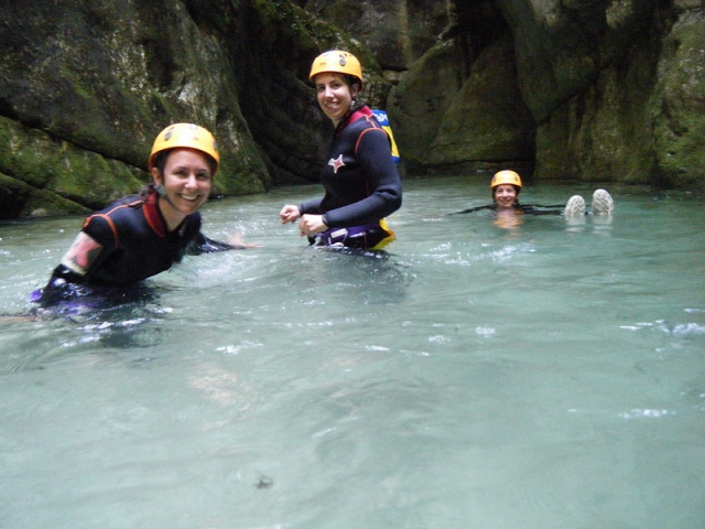 Barranco acuático en León